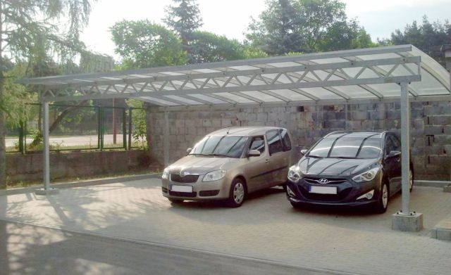 Konfigurator Trio Stahlcarport für 3 Fahrzeuge